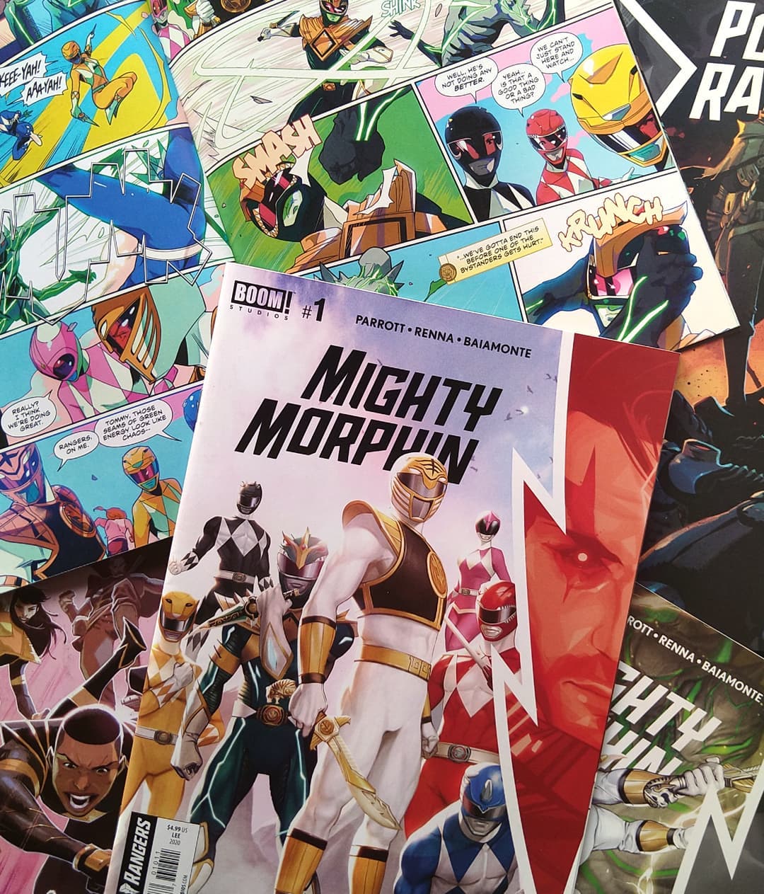Mighty Morphin / Power Rangers #1-3 USA