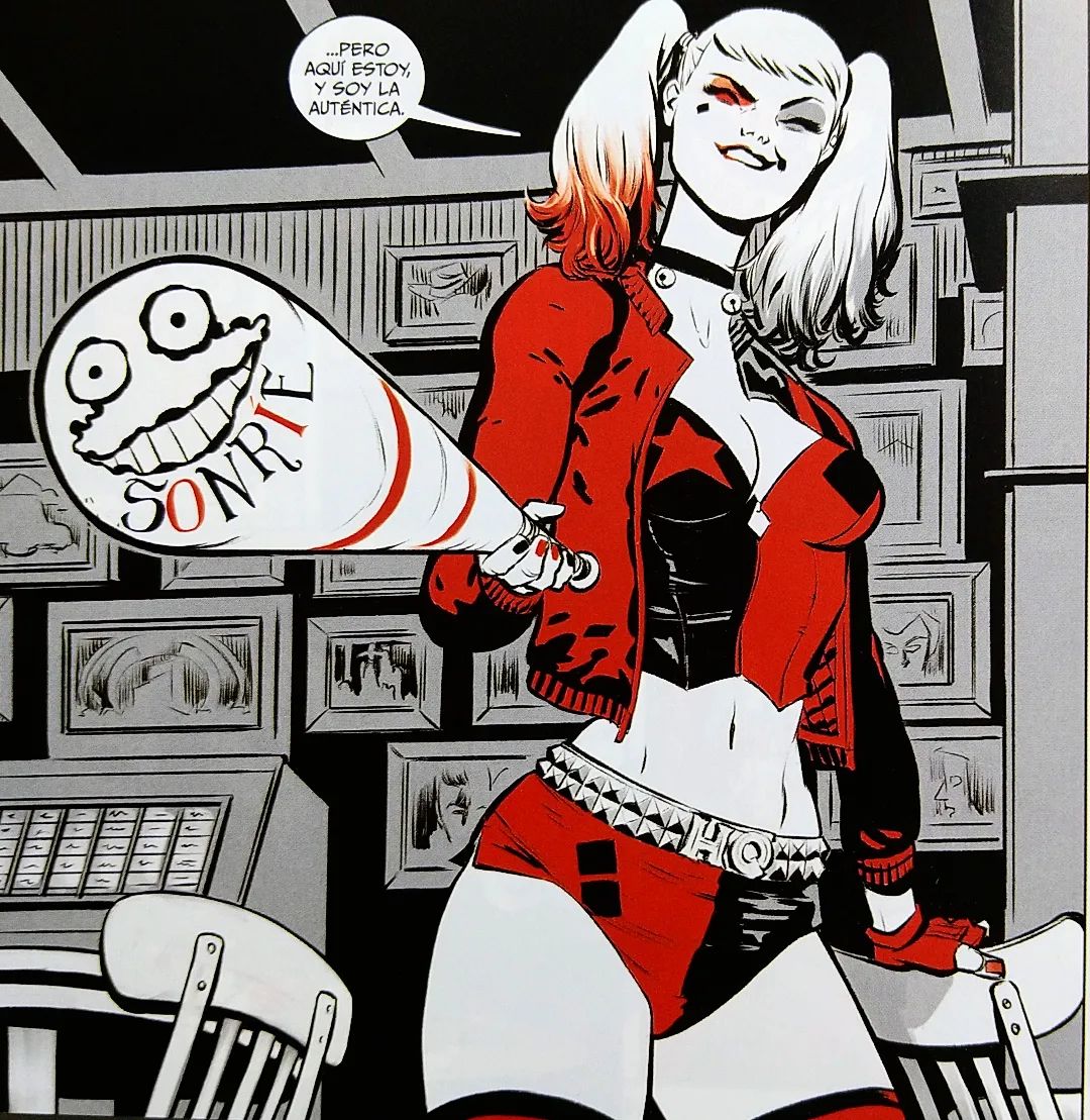 Harley Quinn: Black, White and Red