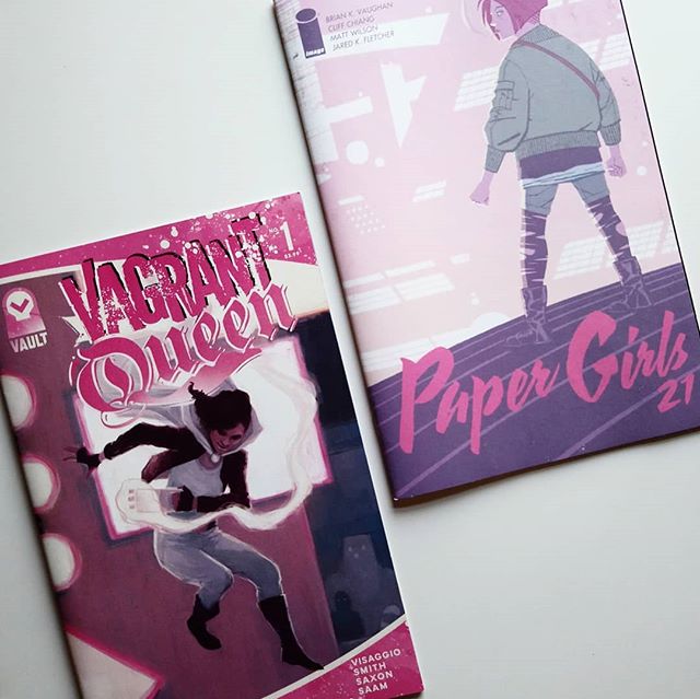 Vagrant Queen #1 USA + Paper Girls #21 USA