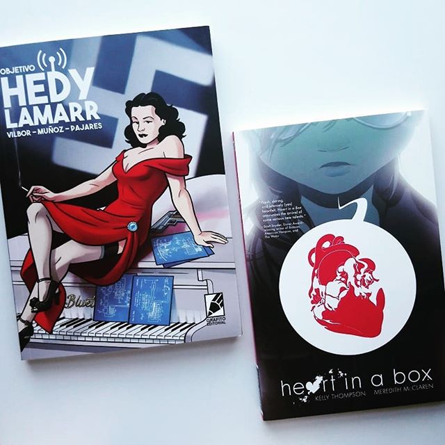 Objetivo Hedy Lamarr + Heart in a box TPB USA